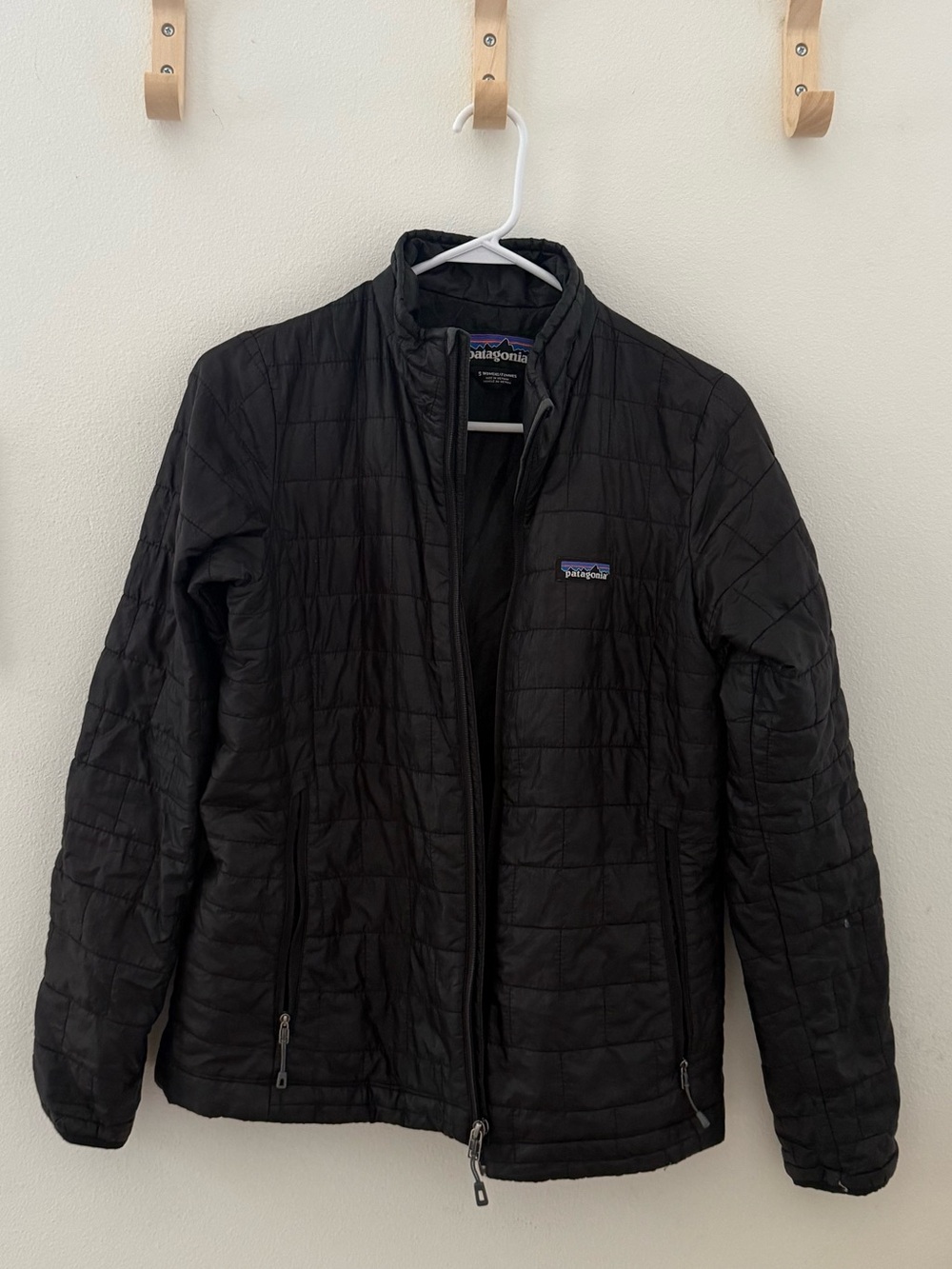 Patagonia Women’s Black Quilted Puffer Jacket